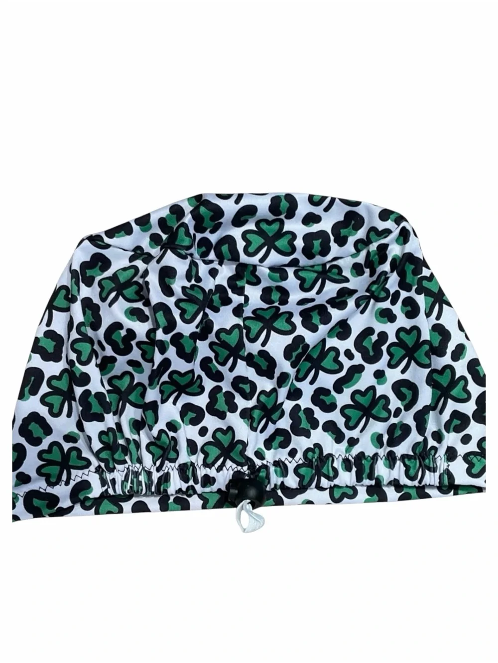 Clover & Leopard Euro Scrub Hat NWOT